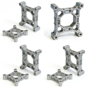 Customized die-cast chassis bracket for remote control model car
