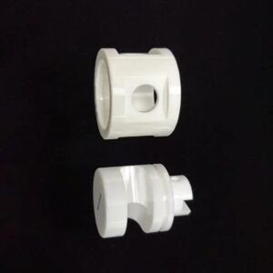 Ceramic piston pump valve core sleeve